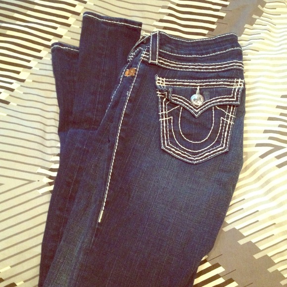 Size 27, True Religion Skinny Jeans.