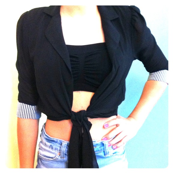 Black blouse!