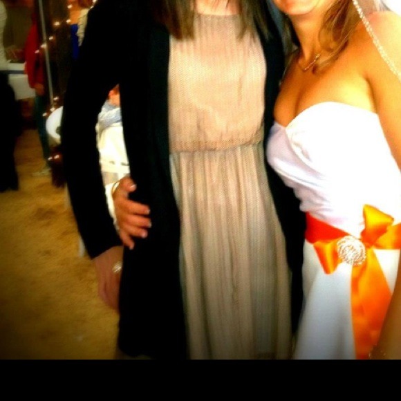 Tan Dress Sz Small - Picture 2 of 6