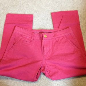 Old navy raspberry capris