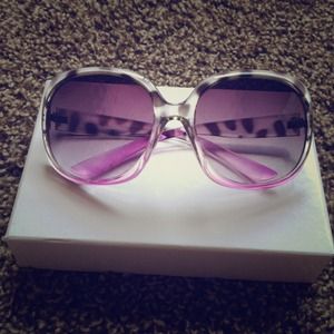 Purple sunglasses
