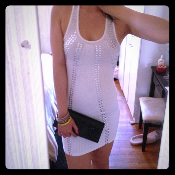 ❌SOLD❌White racerback dress