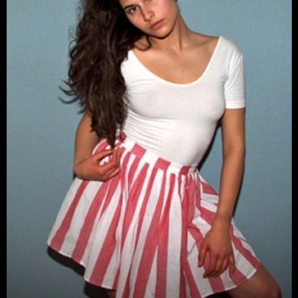 American Apparel striped skirt. Small.