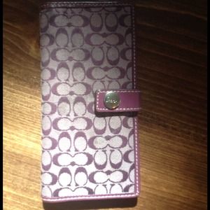 Fun authentic Coach wallet