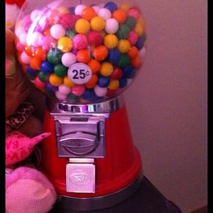 Real working gum ball machine