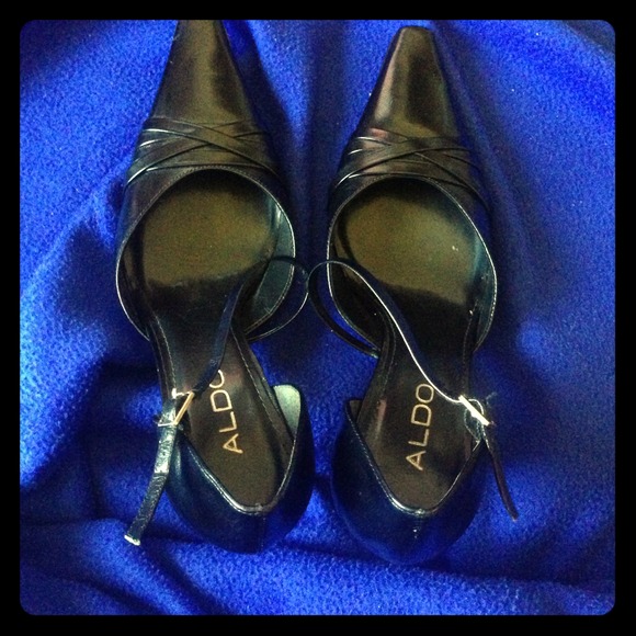 (NWOT Aldo Black high heeled shoes✳️price reduced