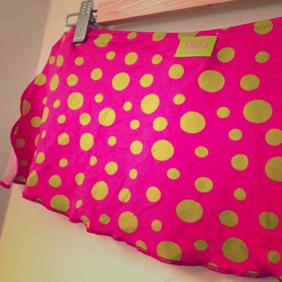 Dolce & Gabbana swimwear skirt