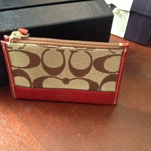 Authentic Coach coin purse **reduced**