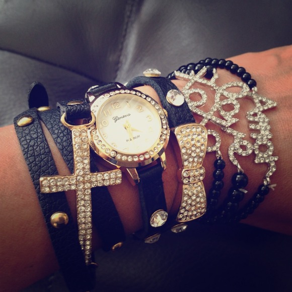 Jewelry - Bundled Set of Watch & Bracelets