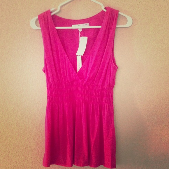 Trina Turk Pink Top