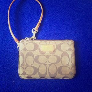 Original Coach Wristlet (Price Reduced)