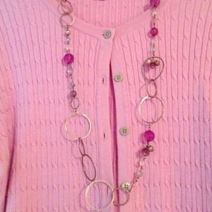 Beautiful pink cardigan