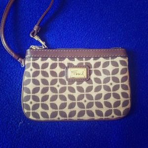 (NWOT) Fossil Wristlet