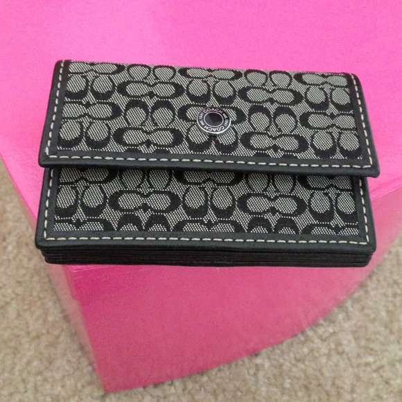 Coach credit card wallet