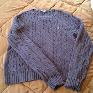 Ralph Lauren XL Navy Blue Sweater