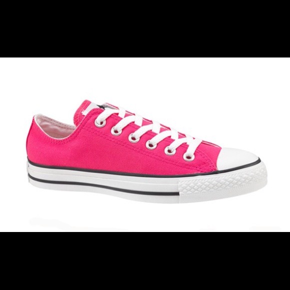 Hot pink Chuck Taylors