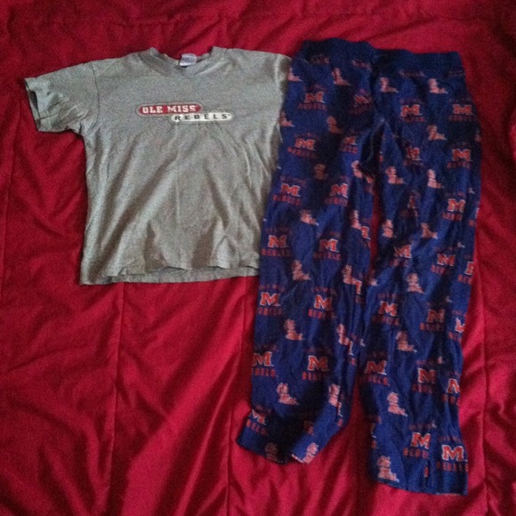 Ole miss pj set