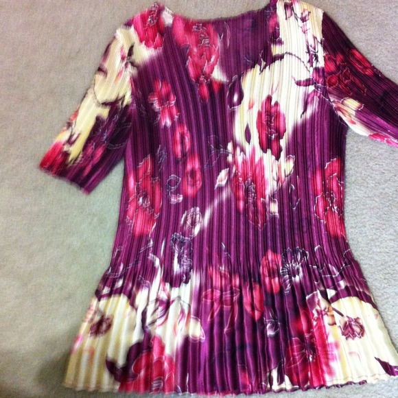 Fun flowery top