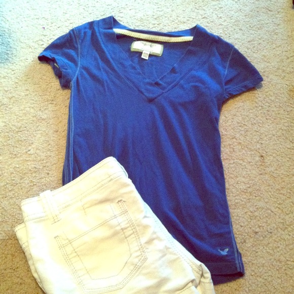Blue American eagle T, bundle?? Lmk!