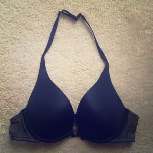 Victorias Secret plunge halter push up bra
