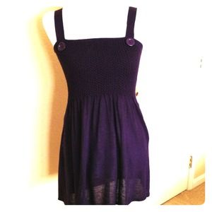 CLOSED FOR INVENTORY Knitted Purple Tunic