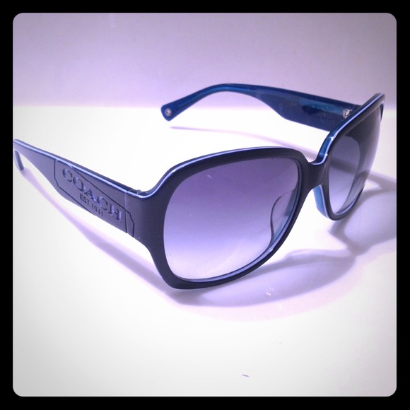 Navy Coach Sunglasses
