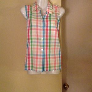 ***Sold***Liz claiborne sleeveless shirt..