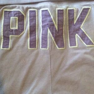 VS Pink Jacket and Capri Sweats Set