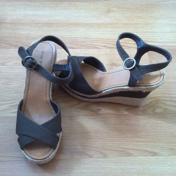Size 7 Nine West Wedges