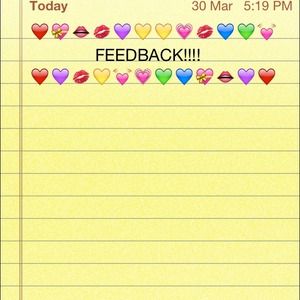 👄💋💝feedback💝💋👄