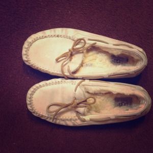 Sand ugg moccasins