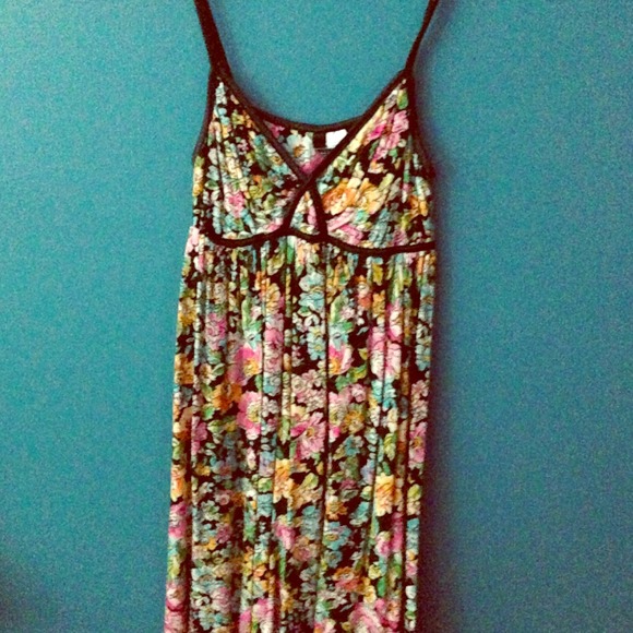 Floral mini dress