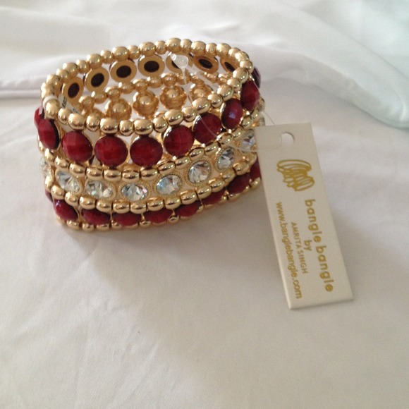 *REDUCED* Auth 18k GP Amrita Singh bracelet - Picture 2 of 3