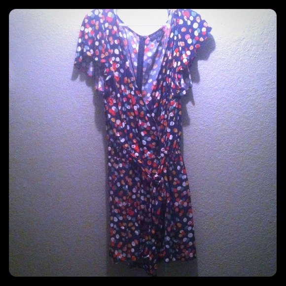 Super cute multi-colored Romper