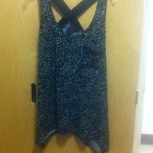 Racer back Fire Los Angeles top