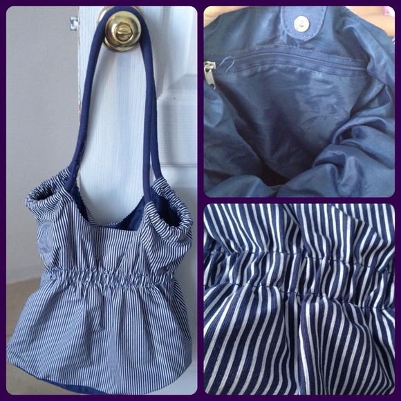 Striped Cloth bag