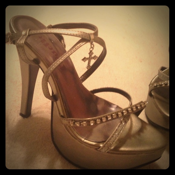 Mouette Shoes - Jeweled Heels by Mouette