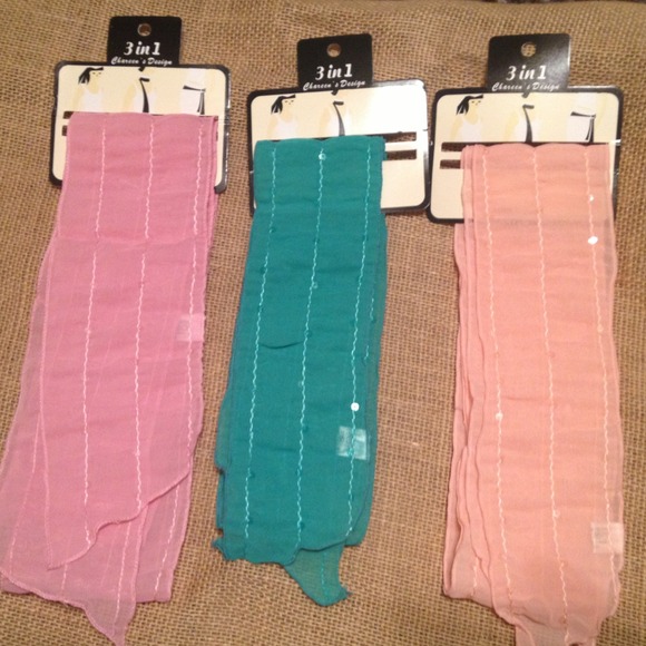 SOLD in bundle Head scarf/wrap set