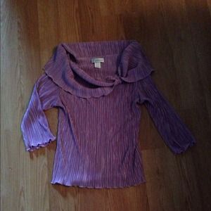Lovely lavender top size L