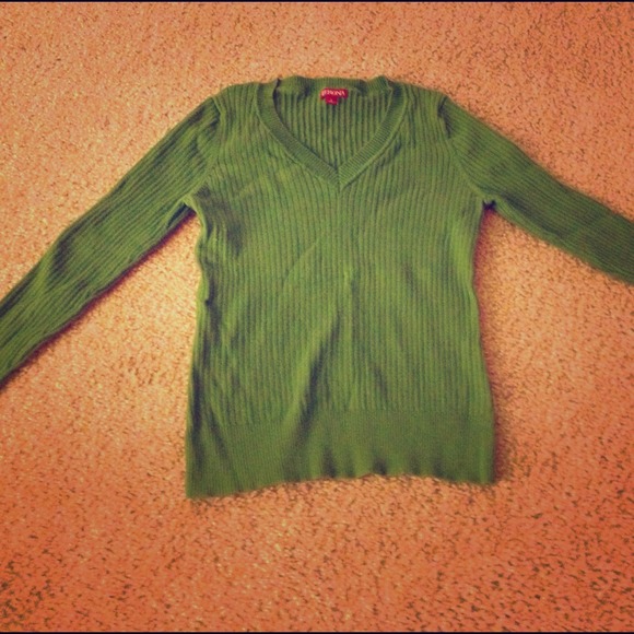 Green sweater