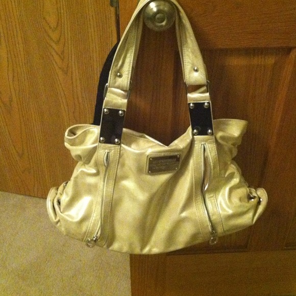 Cream colored purse