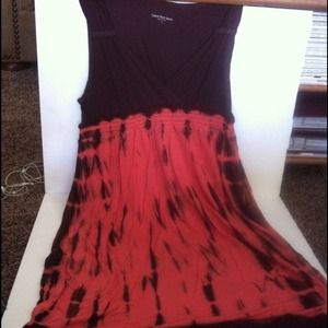 Cotton tie-dye sun dress