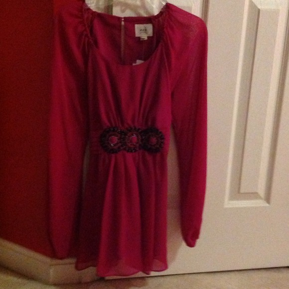 Sexy and sophisticated red/pink blouse REDUCED