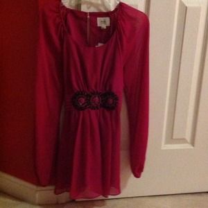 Sexy and sophisticated red/pink blouse REDUCED