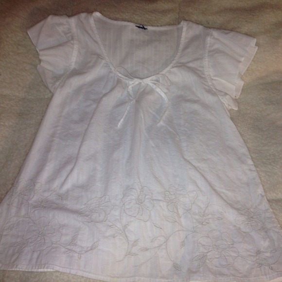 💨White Cotton Airy & Cool Summer Top💨