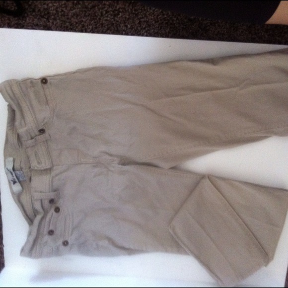 Khaki jeggings - Picture 1 of 3