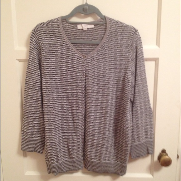 BNWOT LOFT sweater 3/4 sleeve size XL
