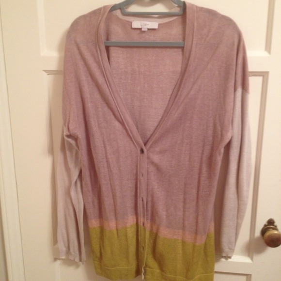 LOFT cardigan size XL