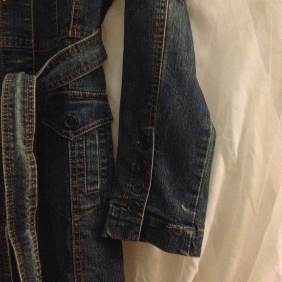 *REDUCED**Denim jean dress with sash - Picture 3 of 4