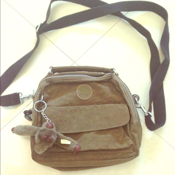 Olive green Kipling bag